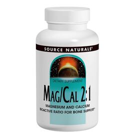 Минералы Source Naturals Магний Кальций 2:1, 370 мг, 90 капсул (SN2060)