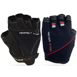 Перчатки для фитнеса PowerPlay 9076 Чорні S (PP_9076_S_Black)