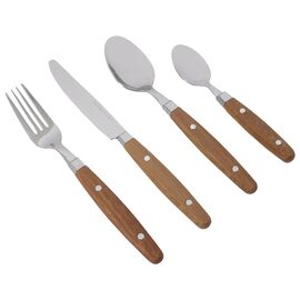 Набор туристической посуды Gimex Cutlery Nature 16 Pieces 4 Person Wood (6960904)