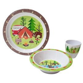 Набор туристической посуды Gimex Tableware Kids 3 Pieces 1 Person Adventure (6965570)