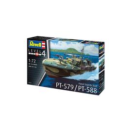 Збірна модель Revell Катер Patrol Torpedo Boat PT-579/PT-588 рівень 4, 1:72 (RVL-05165)