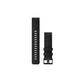 Ремінець до смарт-годинника Garmin fenix 6 22mm QuickFit Heathered Black Nylon (010-12863-07)