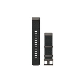 Ремінець до смарт-годинника Garmin MARQ, QuickFit 22m, Jacquard-weave Nylon Strap, Heathered Black (010-12738-03)