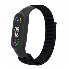Ремешок для фитнес браслета Armorstandart нейлоновый для Xiaomi Mi Band 7/6/5/4 Black (ARM67839)