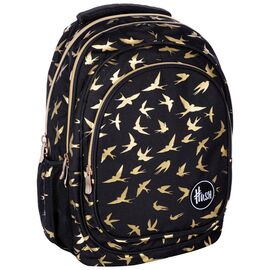 Рюкзак школьный Hash AB300 Golden birds с эффектом золота 42х30х19 см (502022144)