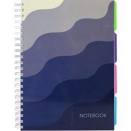 Блокнот Optima Universal A4 с разделителями и перфорацией, 120 листов, клетка (O20355-11)