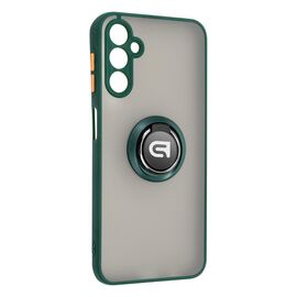 Чохол до мобільного телефона Armorstandart Frosted Matte Ring Samsung A14 4G / A14 5G Dark Green (ARM68351)