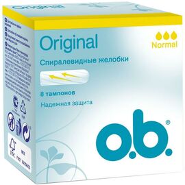 Тампони o.b. Original Normal 8 шт. (3574660089202)