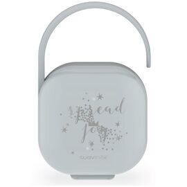 Контейнер для пустышек Suavinex Очаровательные истории серебряная корона (307206)