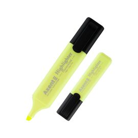 Маркер Axent Highlighter 1-5 мм клиноподібний жовтий (2531-08-A)