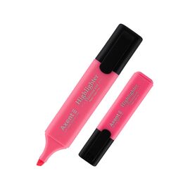 Маркер Axent Highlighter 1-5 мм клиновидный розовый (2531-10-A)