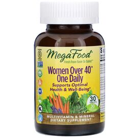 Мультивитамин MegaFood Мультивитамины для женщин 40+, Women Over 40 One Daily, 30 (MGF-10265)
