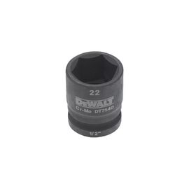 Головка торцевая DeWALT ударная IMPACT 1/2" х 22 мм, шестигранная (DT7540)