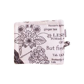 Кухонна прихватка MirSon рогожа/напівпанама №210 - White birds (2200006754176)