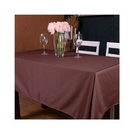 Скатерть MirSon Водонепроницаемая №401 Satin Waterproof Chocolate 170x280 см (2200006739401)