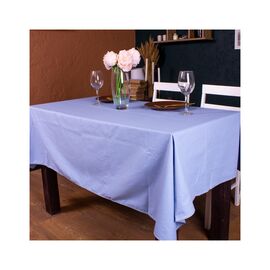 Скатерть MirSon Рогожа №206 Blue 130x300 см (2200006737988)