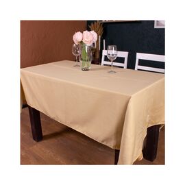 Скатерть MirSon Хлопок №003 Gold Strong 130x220 см (2200006737667)