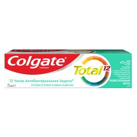 Зубная паста Colgate Total 12 Gel Профессиональная чистка 75 мл (6920354816888)