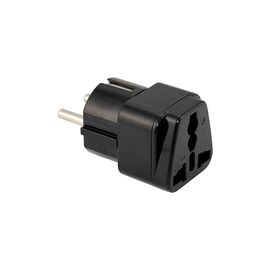 Переходник UK to EU 220V black Armorstandart (ARM63460)