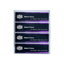 Термопрокладка CoolerMaster Thermal Pads M.2 SSD 60x18x0.5mm 4 in 1 kit (CMA-TNCLP4XXBK1-GL)