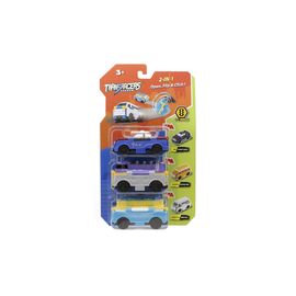 Машина TransRacers 2 в 1 Городской транспорт, 3 шт (YW463879)