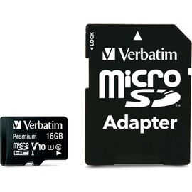 Карта памяти Verbatim 16GB microSDHC class 10 (MDAVR-10/G)