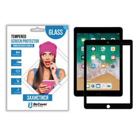 Стекло защитное BeCover Apple iPad 9,7 2018 Black (703737)