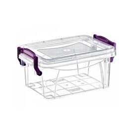 Пищевой контейнер Irak Plastik Hide прямокутний 0,6 л прозорий (5208)