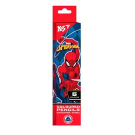 Карандаши цветные Yes Marvel.Spiderman 6 кол (290700)