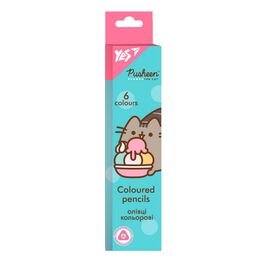 Карандаши цветные Yes Pusheen 6 кол (290698)