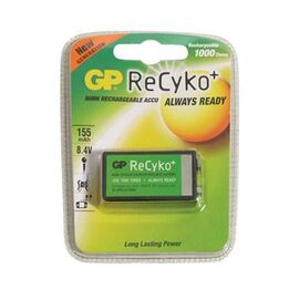 Акумулятор Крона ReCyko+ 150mAh Gp (GP 15R8H / 15R8HВE / 15R8HB-U1Recyko)