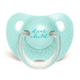 Пустышка Suavinex Смысл жизни 0-6 мес зеленый (303315)