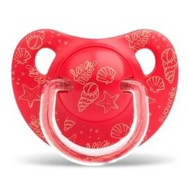 Пустышка Suavinex Морские истории 6-18 мес Красное море (303860)