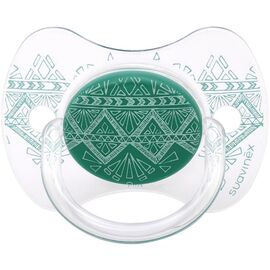 Пустышка Suavinex Couture 18 мес. 2 шт. зеленая (304235)
