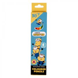Карандаши цветные Yes Minions 6 кол (290711)