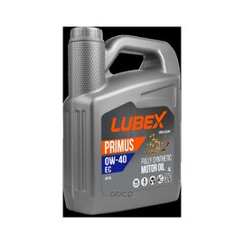 Моторное масло LUBEX PRIMUS EC 0w40 4л (034-1299-0404)