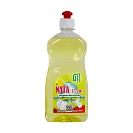 Средство для ручного мытья посуды Nata Group Nata-Clean С ароматом лимона пуш-пул 500 мл (4823112600717)