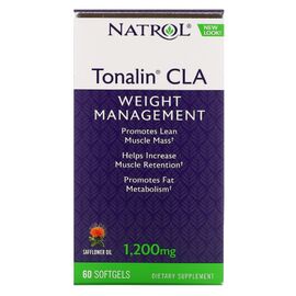 Жирні кислоти Natrol Кон'югована Лінолева Кислота, (КЛК), Tonalin CLA, 200 мг, (NTL-00863)