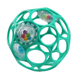 Погремушка Bright Starts Oball Rattle зеленая (11483.01)