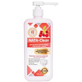 Средство для ручного мытья посуды Nata Group Nata-Clean С ароматом земляники 500 мл (4823112601004)