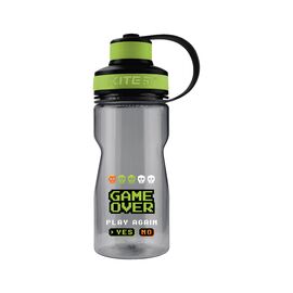 Поїльник-непроливайка Kite Game over 500 мл, сіра (K23-397-2)