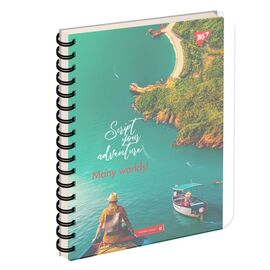 Блокнот Yes А5/144 пл.обл. Many world! (681876)