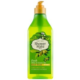 Гель для душу KeraSys Shower Mate Fresh Olive & Green Tea 550 мл (8801046876756)