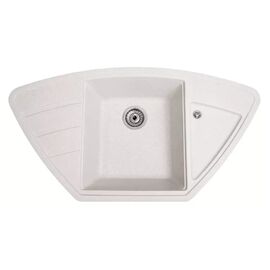 Мойка кухонная ROMZHA Jorum 98B Biela (101) (RO48470)