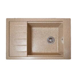 Мойка кухонная ROMZHA Patrat 78 Piesok (301) (RO43477)