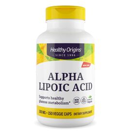 Амінокислота Healthy Origins Альфа-ліпоєва кислота, 300 мг, Alpha Lipoic Acid, 150 капсул (HO35069)
