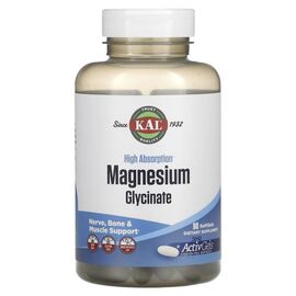 Минералы KAL Магний Глицинат высокой усваиваемости, 315 мг, High Absorption M (CAL-61879)