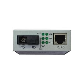 Медиаконвертер Step4Net 10/100Base-TX to 100Base-FX, SM, 1550nm, SC/PC, 20км (MC-D-0,1-1SM-1550nm-20)