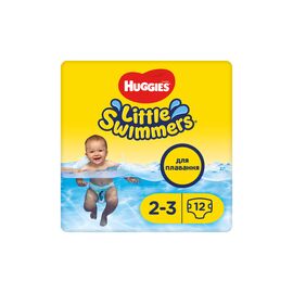 Подгузник Huggies Little Swimmer 2-3 12 шт (5029053537795)