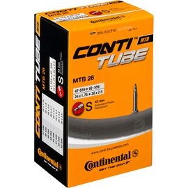 Велосипедная камера Continental MTB 26"x1.75-2.5 47-559 / 62-559 RE PR42mm (181631)